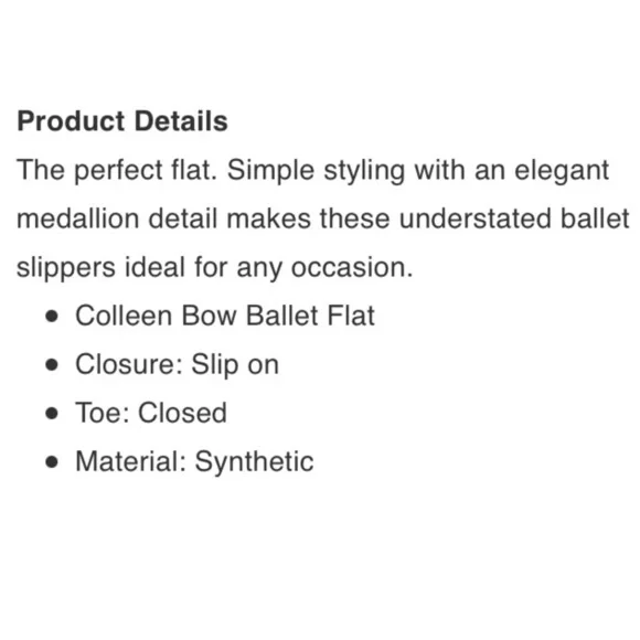 NIB Circus by Sam Edelman Colleen Skimmer Flats - Picture 2 of 13